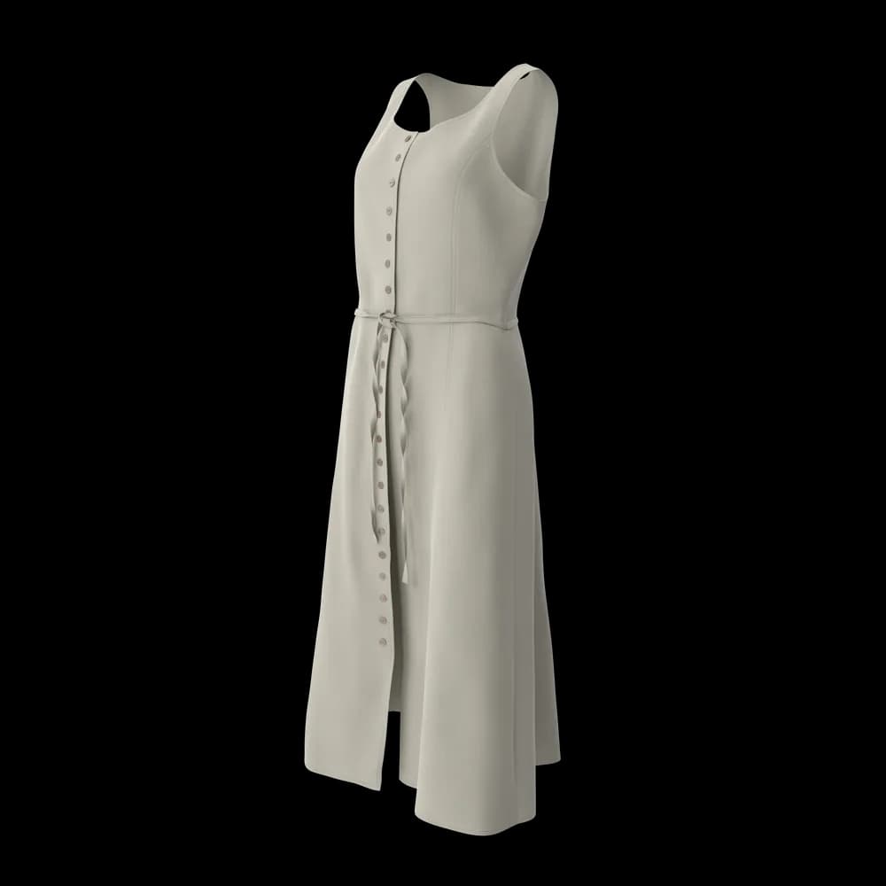 Gray Dress - alternate view